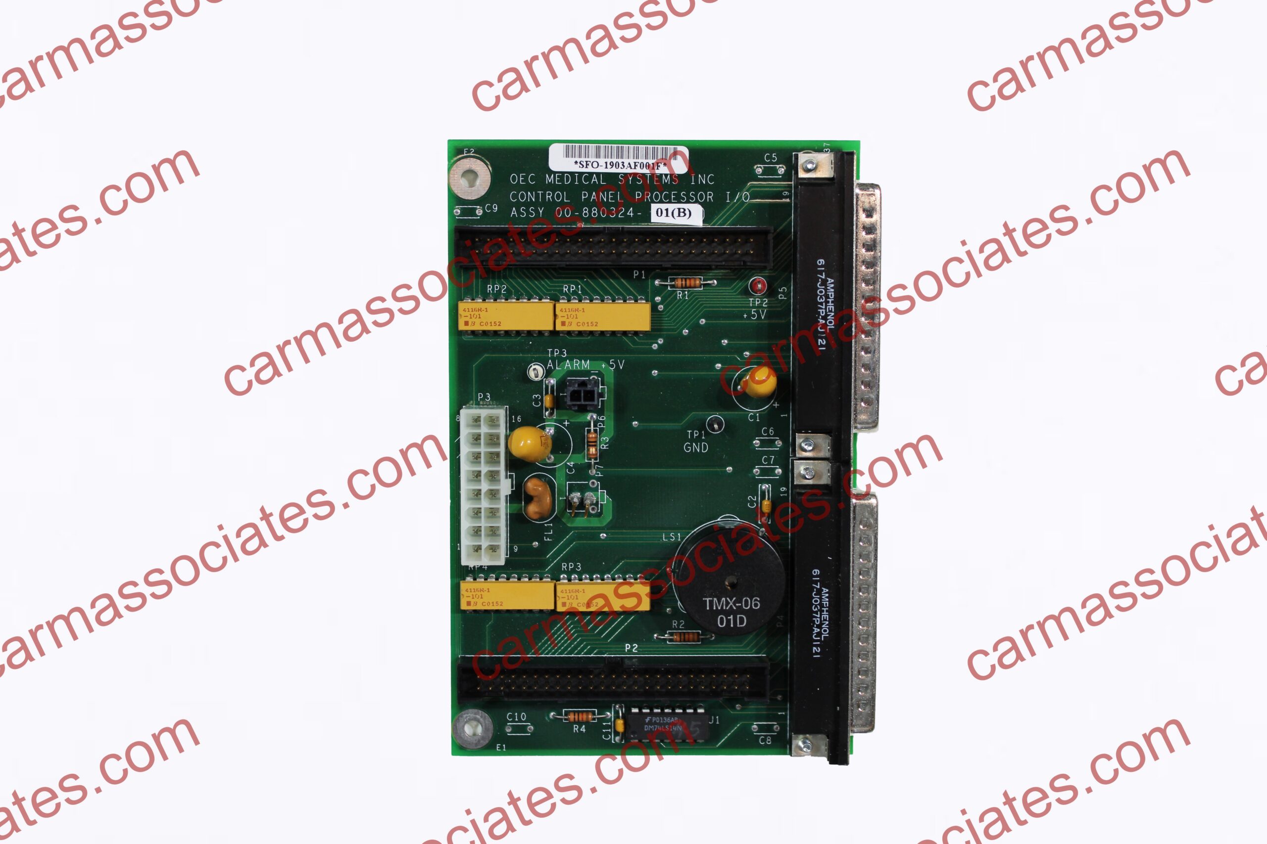 9800 Control Panel Processor I/O