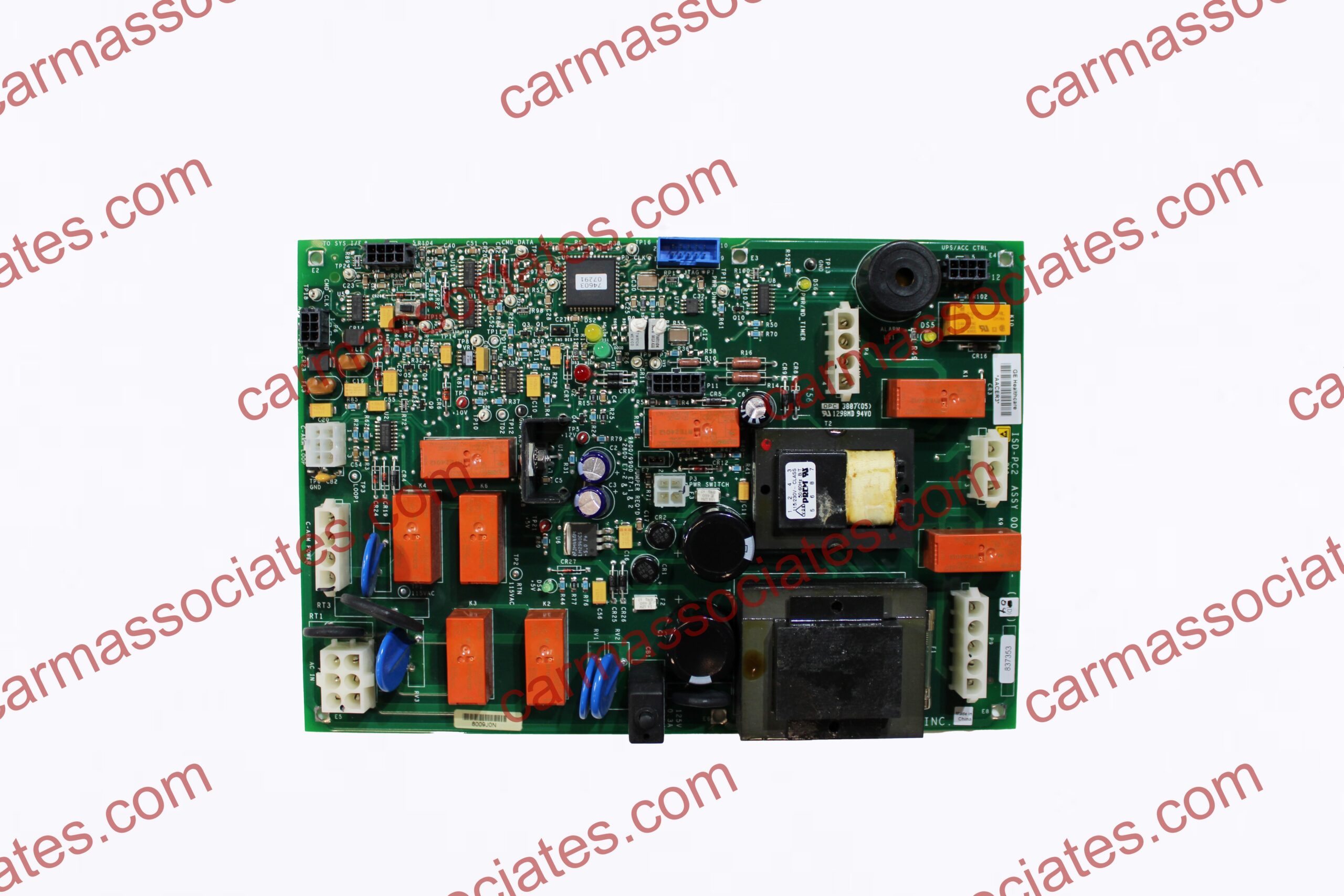 GE OEC 9900 PARTS, ISD2 Board, ISD2 PCB, 9900 Power Control Board, C-Arm Parts, 9900 C-Arm, 9900 Elite, 5315470, 00-887458-04, 00-887458-03, 887458