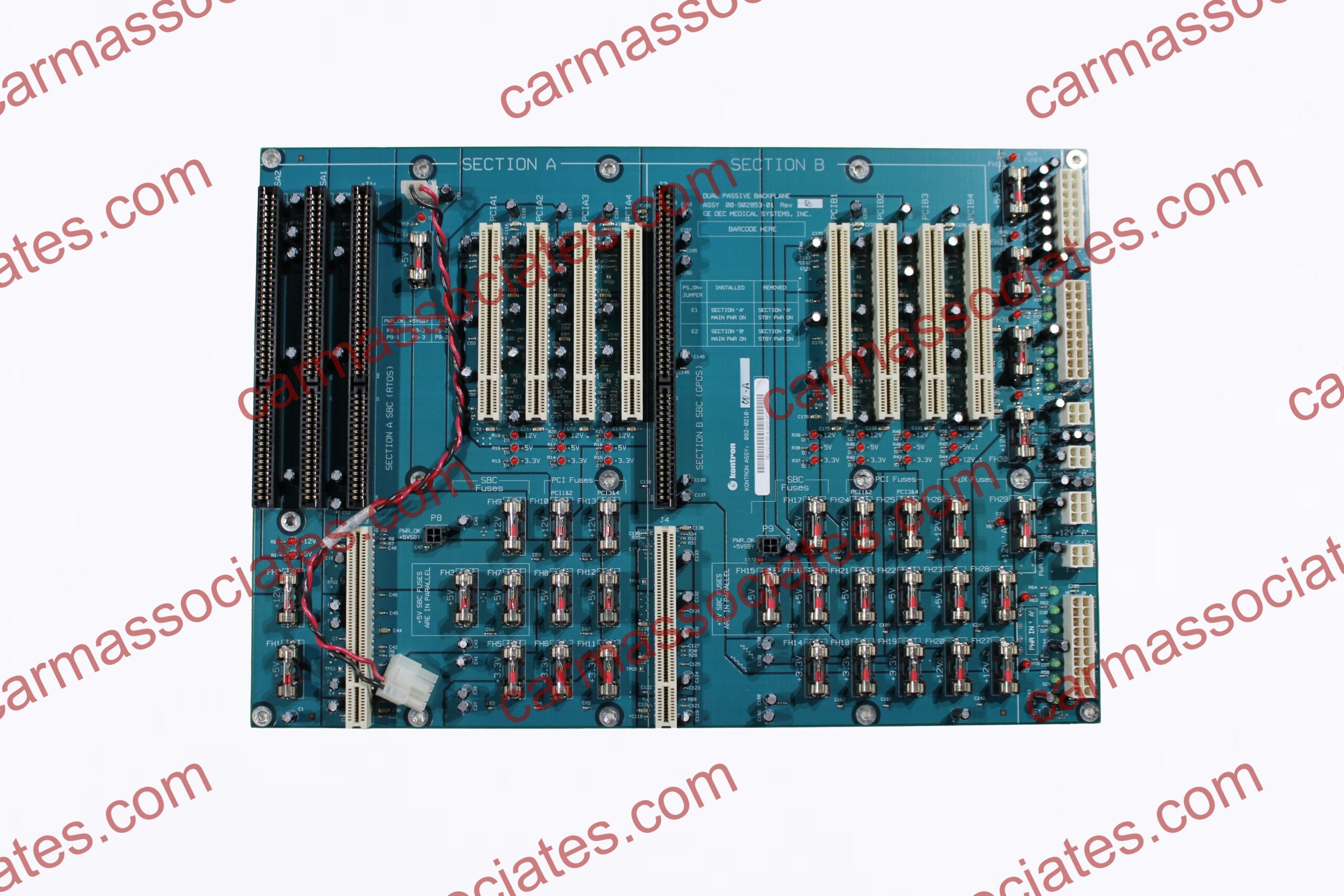 9900 Dual Passive Backplane